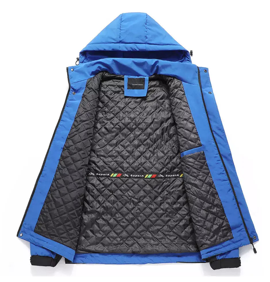 Men's Waterproof Jacket with Hood