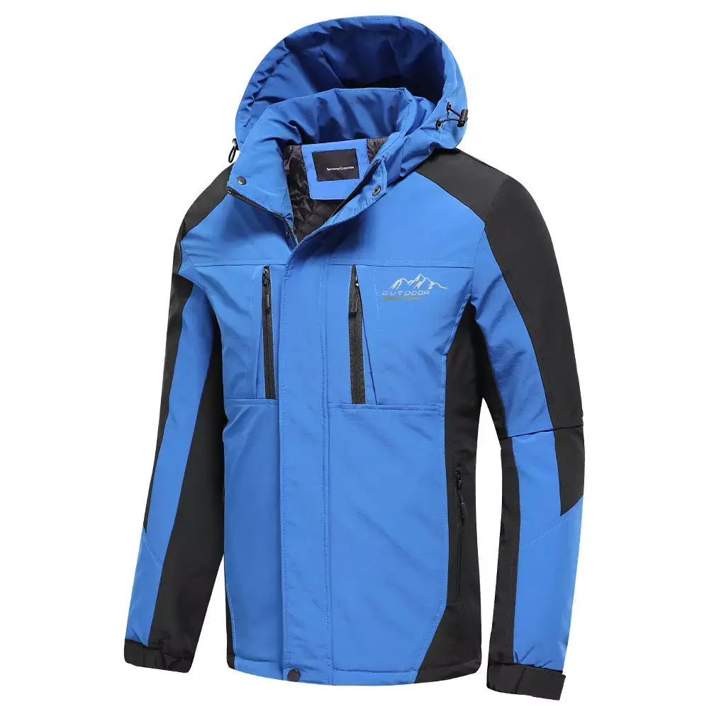 Men's Waterproof Jacket with Hood