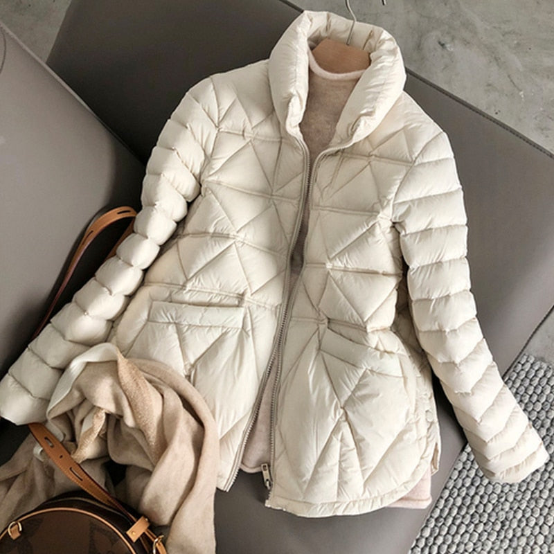 Women's Goose Down Parka Jacket