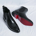 Bottes en cuir véritable Leonardo Scabusi