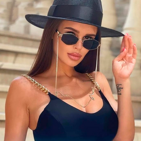 Louis Hexagon Women's Sunglasses