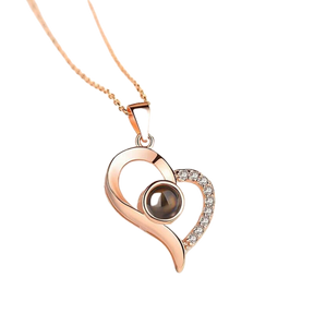 "I Love You" Necklace in 100 Languages