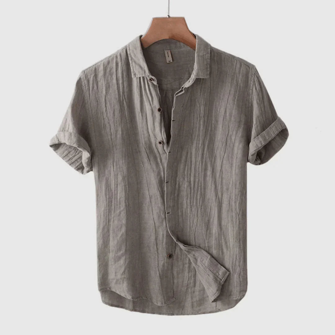Chemise en lin Lucas Larvotto