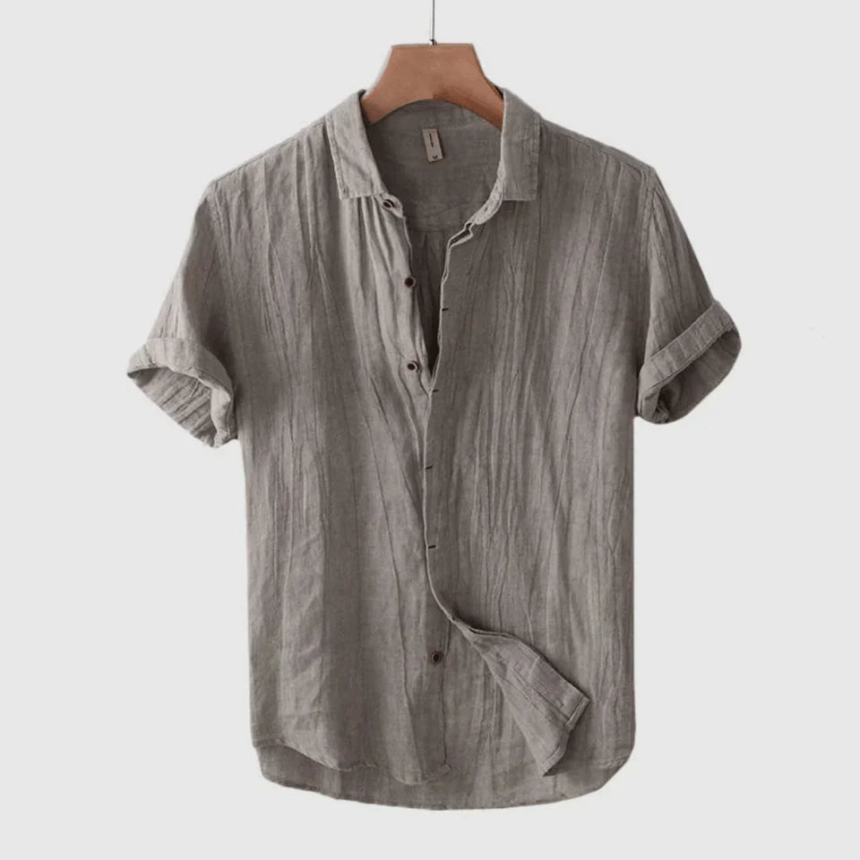 Chemise en lin Lucas Larvotto