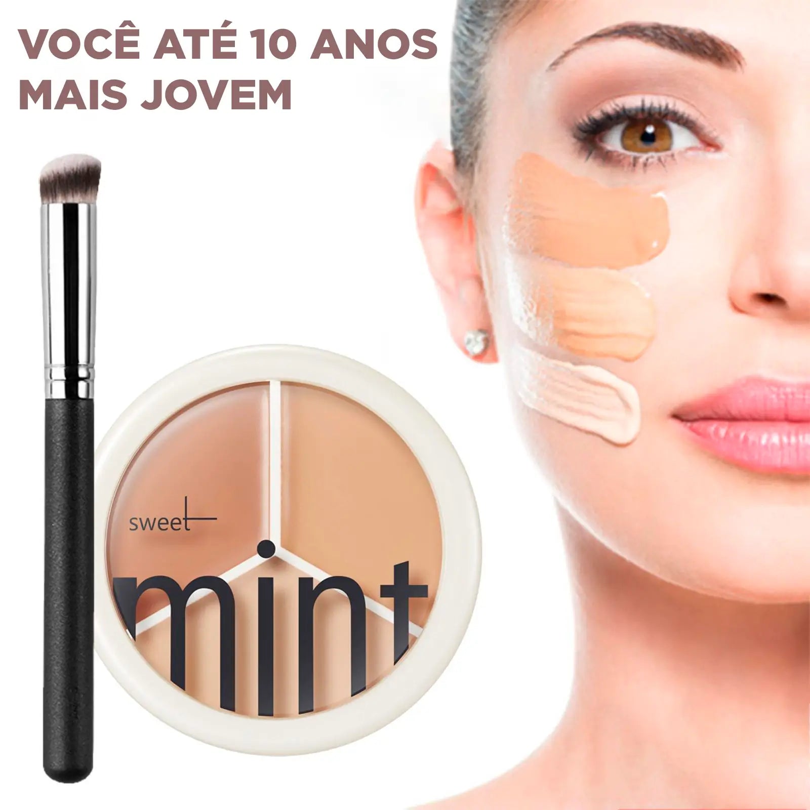 Sweet 3-in-1 Foundation - Anti-Wrinkle (Adaptable to All Skin Types) + GIFT