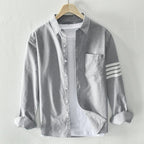Chemise à rayures signature James Benett