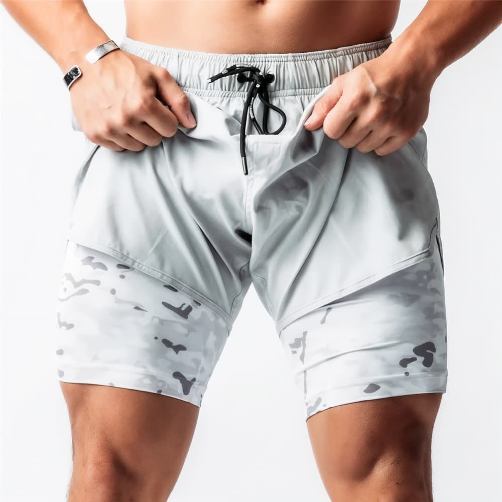 Short de compression 2-en-1 Flex Stride