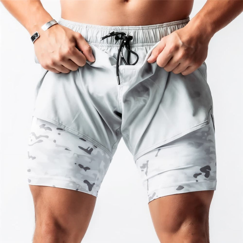 Short de compression 2-en-1 Flex Stride