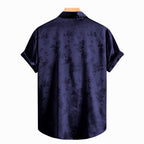 Chemise Marcelo en satin de minuit