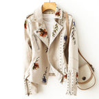 Veste en cuir L'Atérribelle Bloom