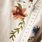 Veste en cuir L'Atérribelle Bloom