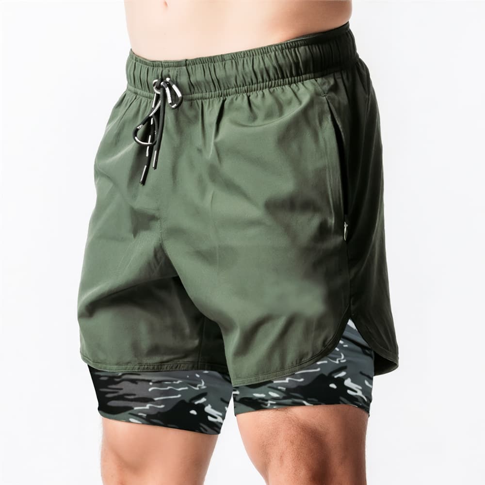 Short de compression 2-en-1 Flex Stride