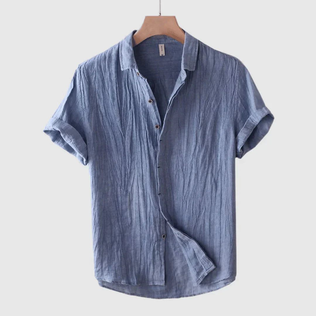 Chemise en lin Lucas Larvotto