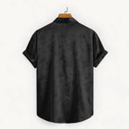 Chemise Marcelo en satin de minuit