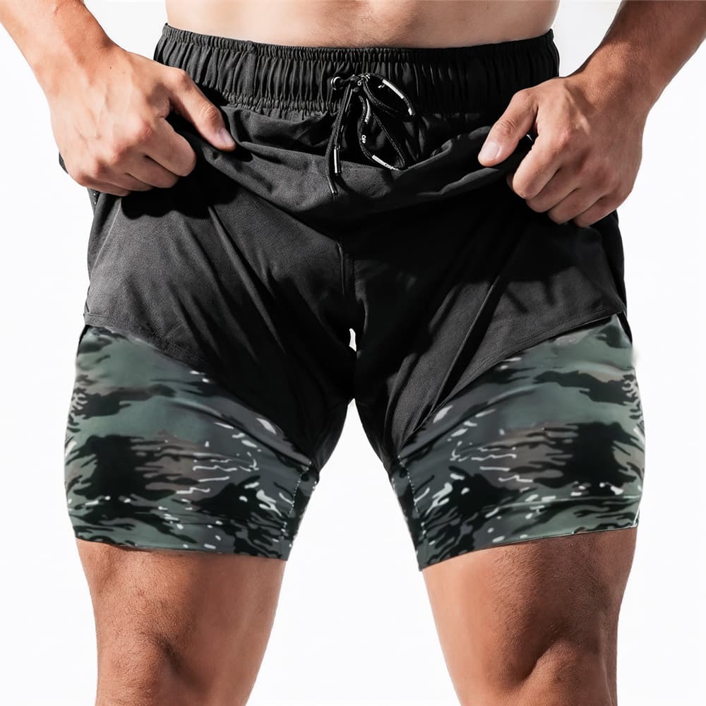 Short de compression 2-en-1 Flex Stride