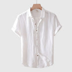 Chemise en lin Lucas Larvotto
