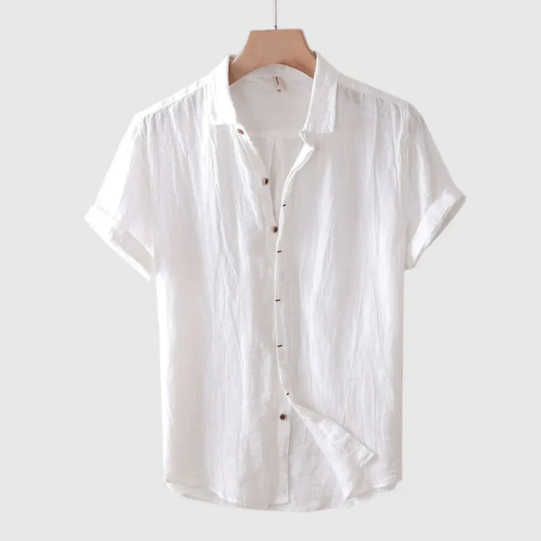 Chemise en lin Lucas Larvotto