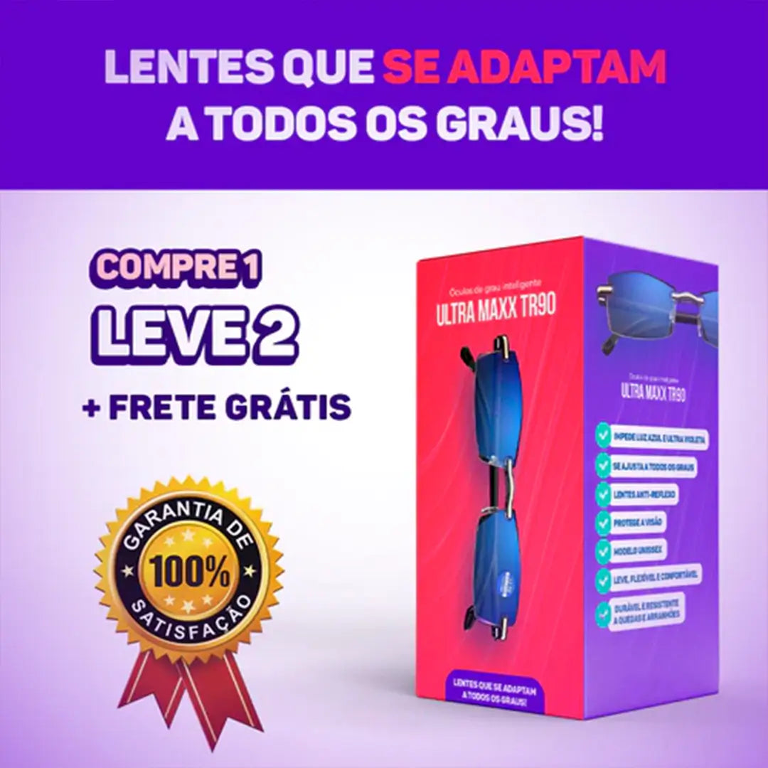 Intelligent Titanium TR90 Glasses - Buy 01 Get 02