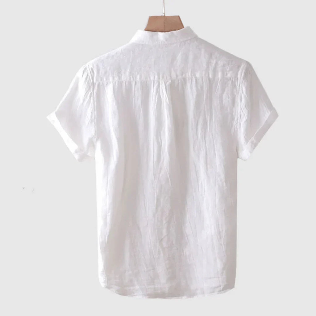 Chemise en lin Lucas Larvotto