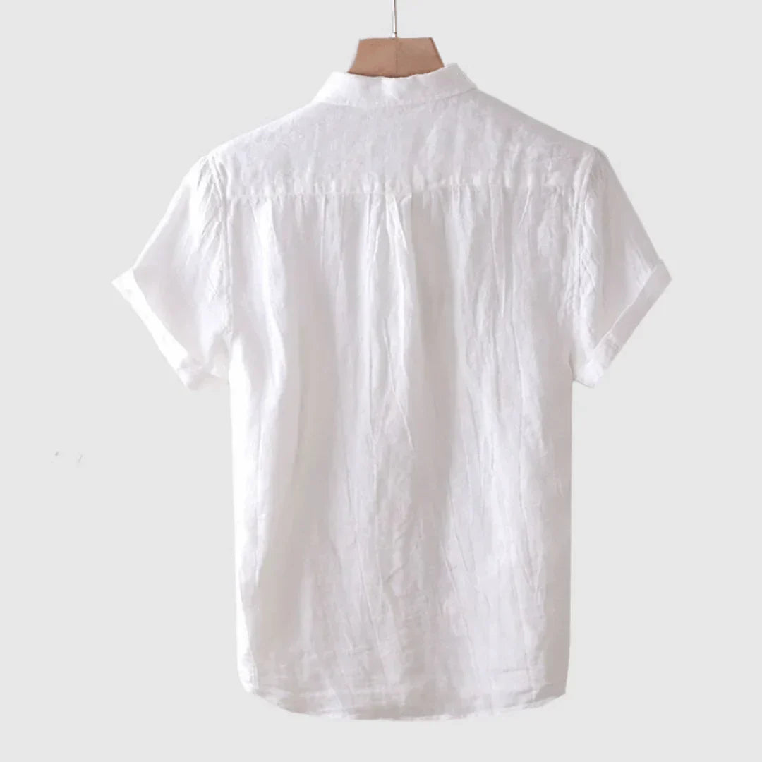 Chemise en lin Lucas Larvotto