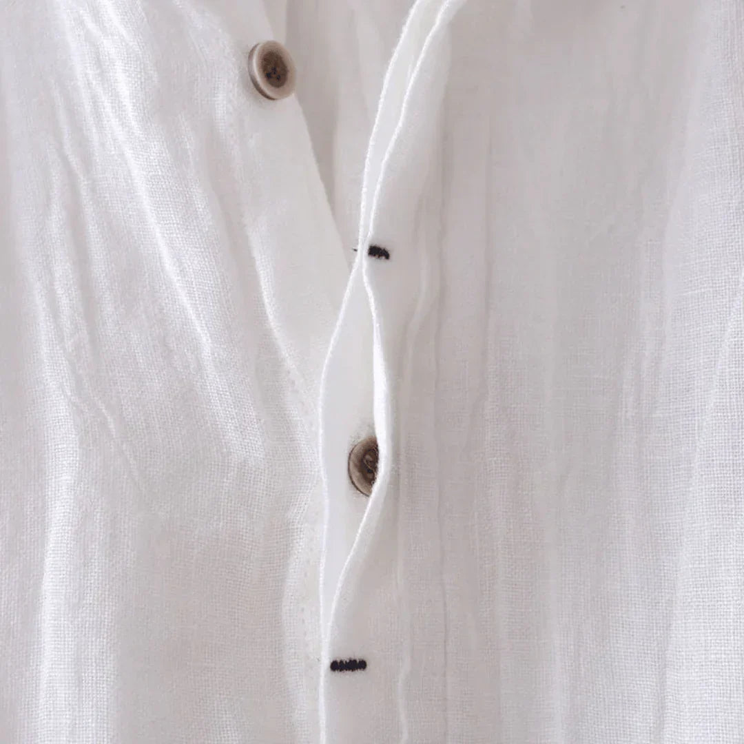 Chemise en lin Lucas Larvotto