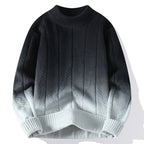Pull ras du cou dégradé Cascade