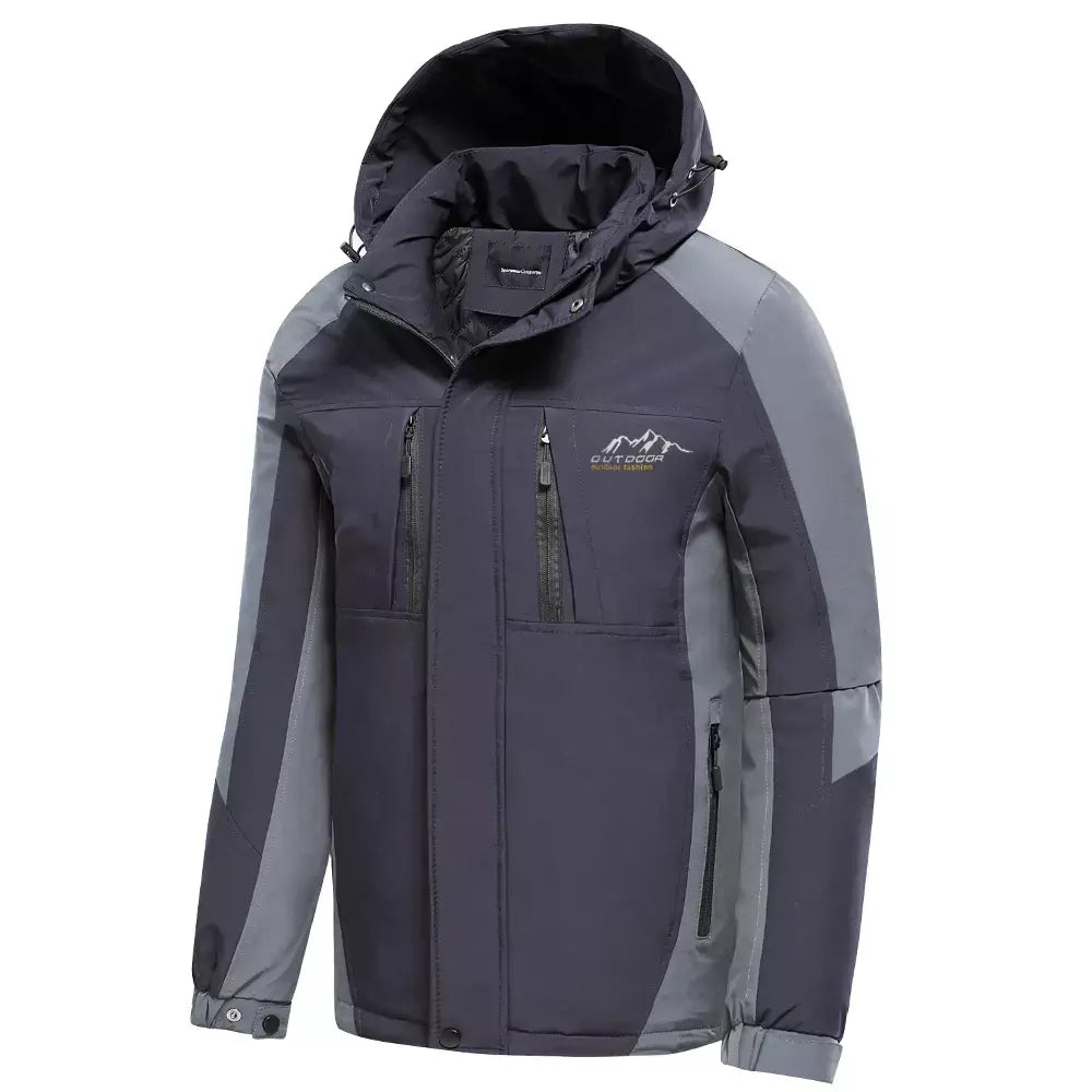Men's Waterproof Jacket with Hood