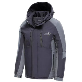 Men's Waterproof Jacket with Hood