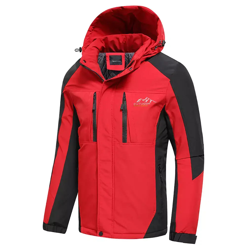 Men's Waterproof Jacket with Hood