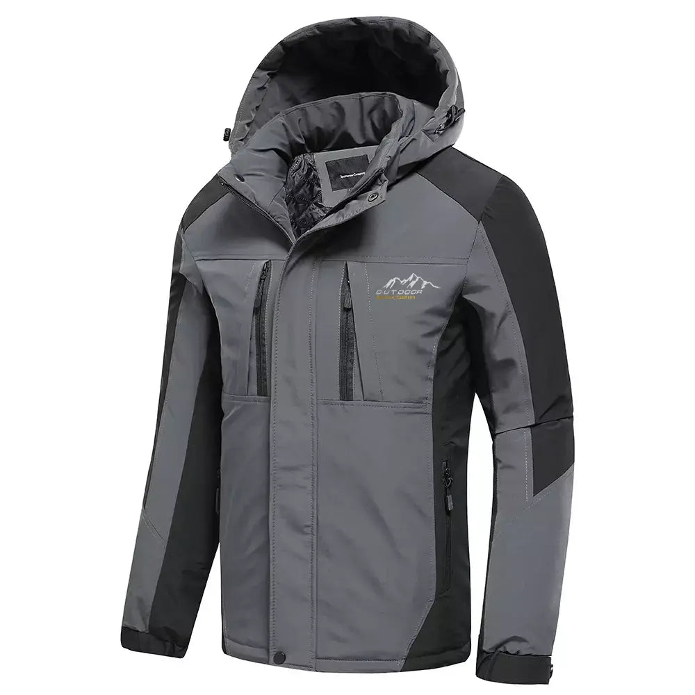 Men's Waterproof Jacket with Hood