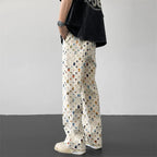 Pantalon coupe droite Marcello Mosaic