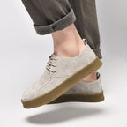 Chaussure en daim vintage
