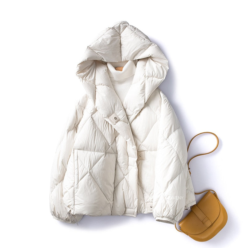 Puffer Diamond Coat Outwear Jacket