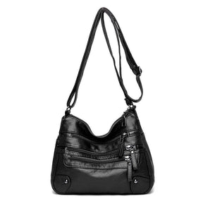 Multilayer Leather Women's Bag
