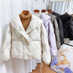 Puffer Diamond Coat Outwear Jacket