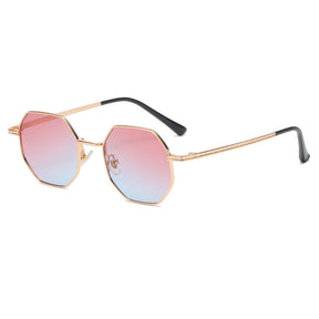 Fashion Polygon Women's Sunglasses - UV 400 Protection