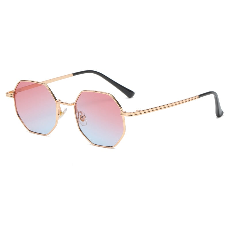 Fashion Polygon Women's Sunglasses - UV 400 Protection