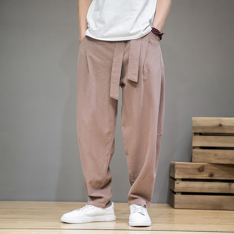 Pantalon de jogging en lin L'AutomneAura