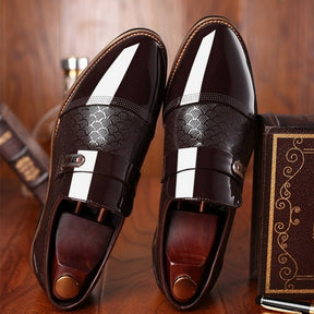 Non-slip Men's Leather Dress Shoes