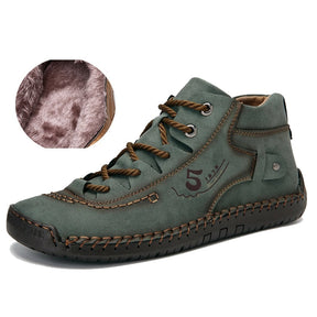 Handcrafted Velvet Leather Men's Shoes