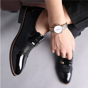 Non-slip Men's Leather Dress Shoes