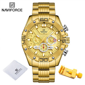 NaviForce Men's Stainless Steel Watch