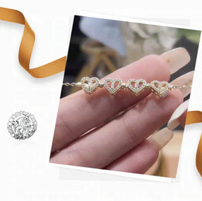 Crystal Heart 2-in-1 Necklace