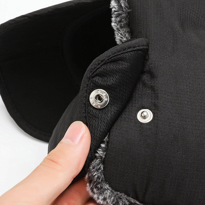 Winter Hat with Mask and Ear Protection