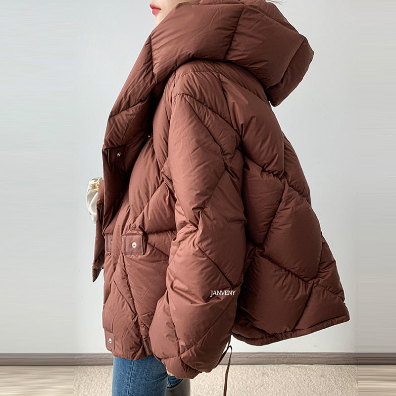 Puffer Diamond Coat Outwear Jacket