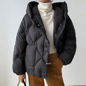 Puffer Diamond Coat Outwear Jacket