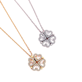 Crystal Heart 2-in-1 Necklace