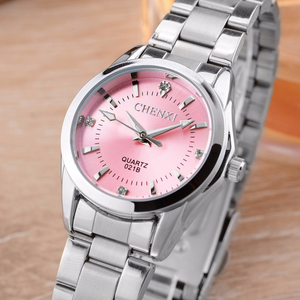 Luxury Women's Watch - Rose Silver