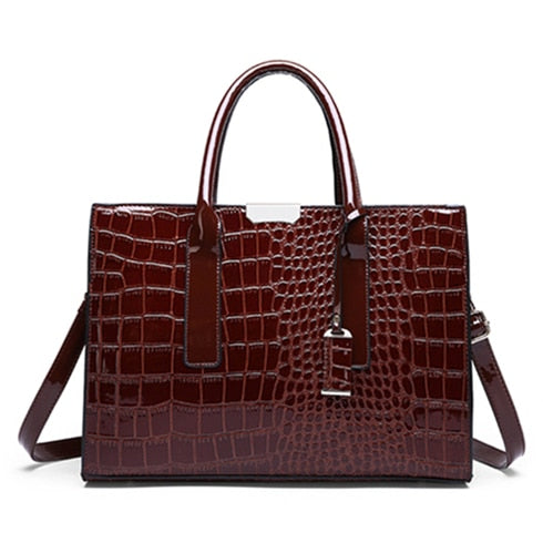 Crocodile Leather Women's Bag