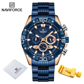 NaviForce Men's Stainless Steel Watch